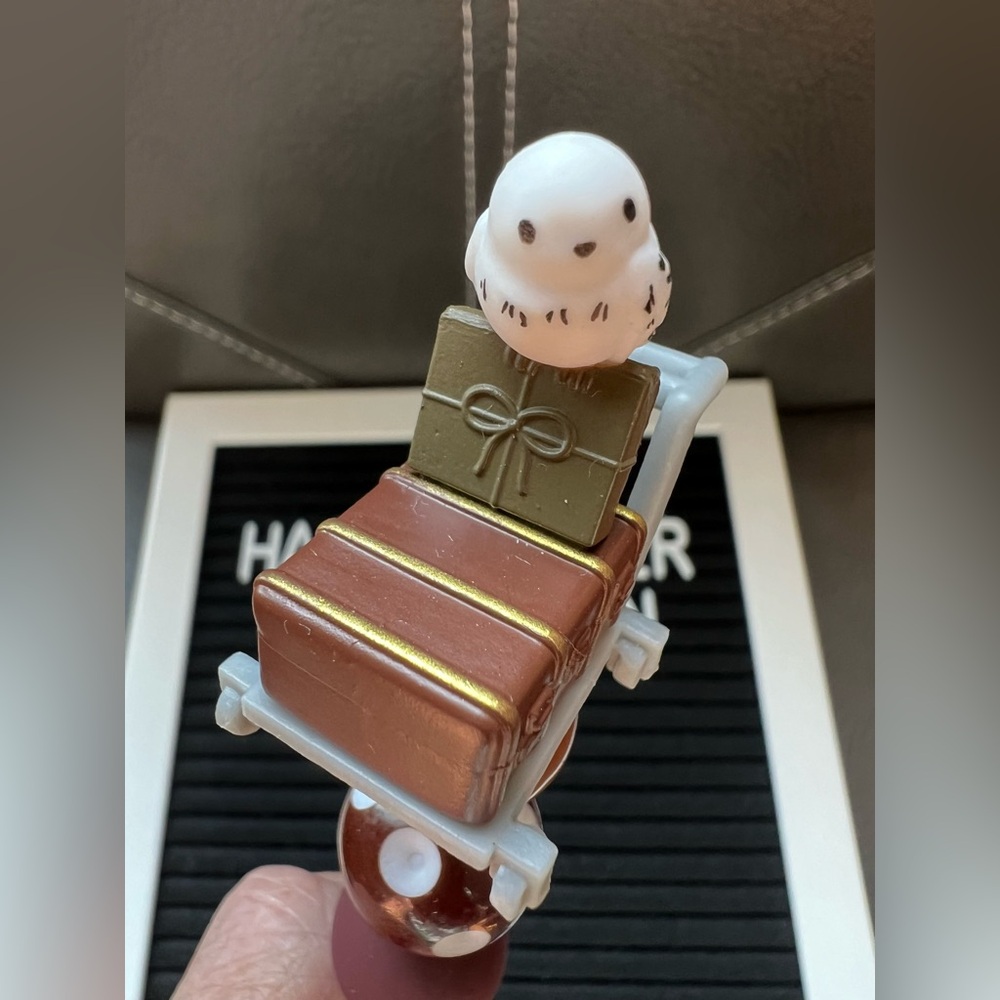 Handmade “Hedwig” Beaded Pen - Harry Potter Wizarding World Collection